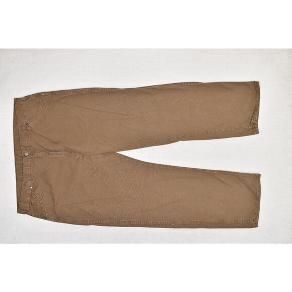 Dickies Men's Carpenter Work Pants Tan Duck Canvas Size 42x30 - Picture 2 of 8